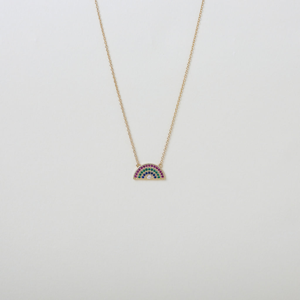  Gilded Rainbow Necklace,
