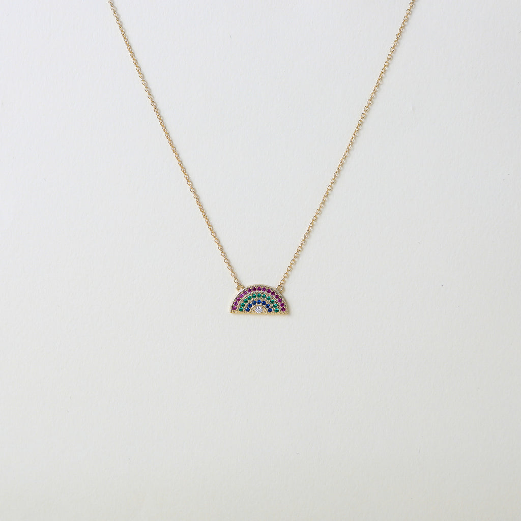  Gilded Rainbow Necklace,